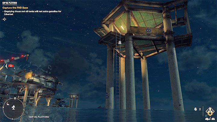 Try to infiltrate the oil rig without getting spotted - Far Cry 6: Diesel Daisy - walkthrough - Madrugada - Far Cry 6 Guide