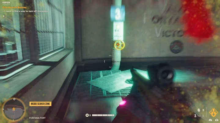 Head back upstairs and run towards the locked room (the one with the single enemy) - Far Cry 6: Harpoon - walkthrough - El Este - Far Cry 6 Guide
