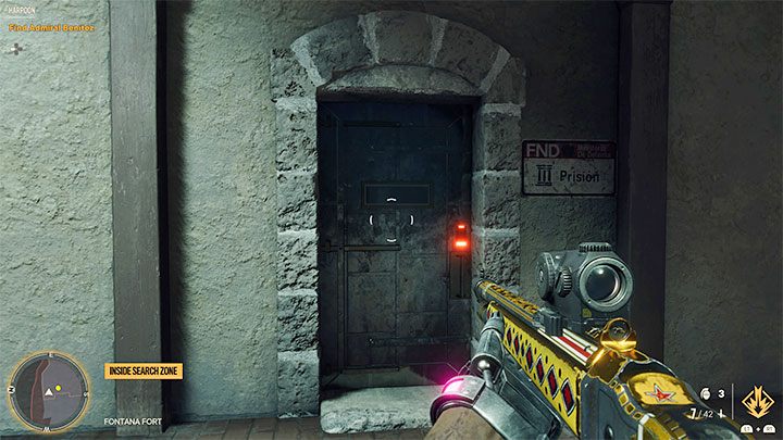 Check the room where you saw the enemy in the yellow costume and you will find the Northern Wing Keycard - Far Cry 6: Harpoon - walkthrough - El Este - Far Cry 6 Guide