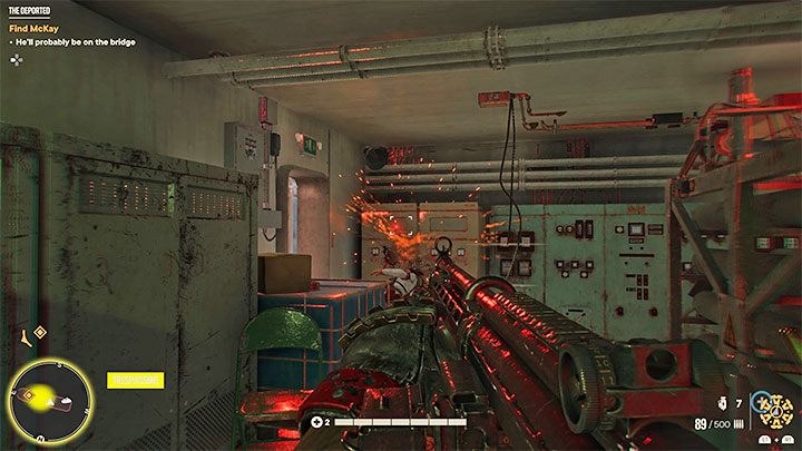 You need to travel a fairly linear route between the cabins, initially crossing the engine room - Far Cry 6: The Deported - walkthrough - El Este - Far Cry 6 Guide