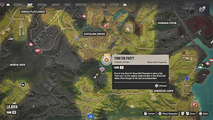 Shortly after completing this side mission, Rosa Mel will contact you again - Far Cry 6: Loose Ends - walkthrough - El Este - Far Cry 6 Guide