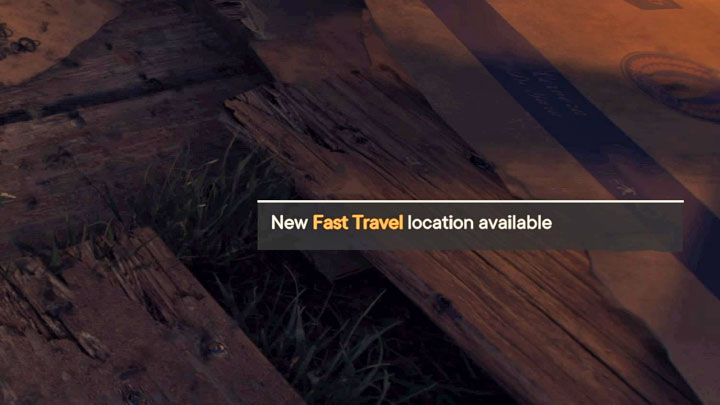 Wenn Sie zum ersten Mal einen neuen Standort betreten oder einen feindlichen Standort übernehmen, sollte auf dem Bildschirm eine Benachrichtigung mit einem neuen potenziellen Schnellreiseziel erscheinen – Far Cry 6: Schnellreise – wie wird es freigeschaltet und verwendet?  - FAQ – Far Cry 6-Leitfaden