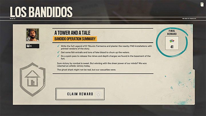 How to unlock: Successfully complete 5 Bandido Operations - Far Cry 6: Trophies/Achievements - list - Trophy Guide - Far Cry 6 Guide