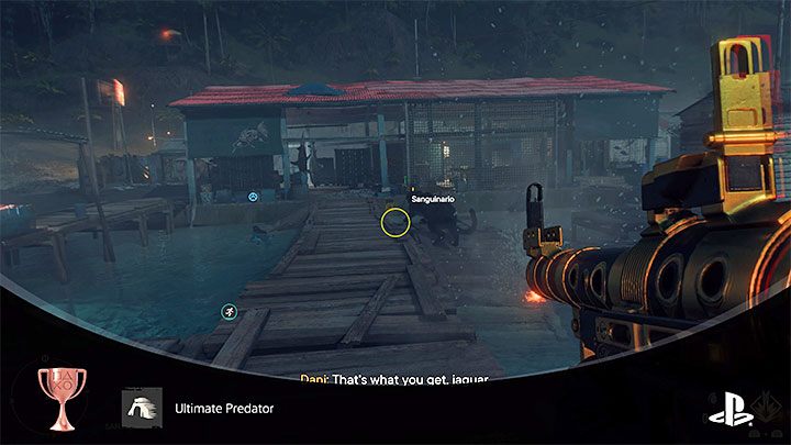 Sanguinario the jaguar, one of the mythical animals, can cause you problems - we described it on a separate page of the chapter - Far Cry 6: Trophies/Achievements - list - Trophy Guide - Far Cry 6 Guide