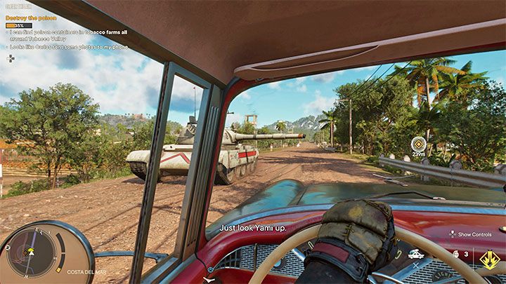Вы можете столкнуться с активными танками на военных базах и во время свободного исследования игрового мира - Far Cry 6: Танк - как украсть? - Часто задаваемые вопросы - Руководство по Far Cry 6