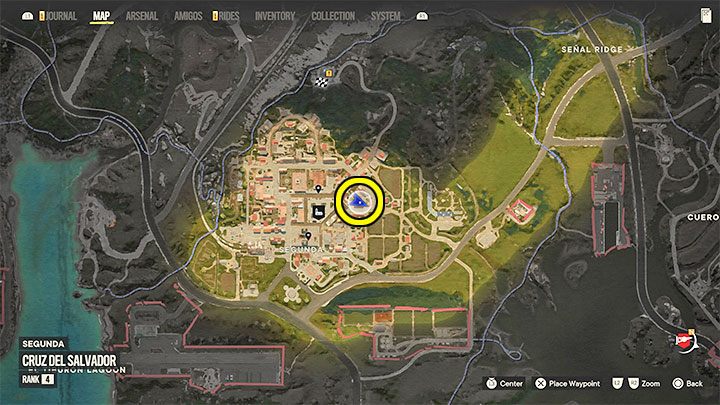 Dies ist ein Rang-2-Werfer, den Sie in der Stadt Segunda im südlichen Teil der Region Valle De Oro finden können – Far Cry 6: Rocket Launcher – wie bekomme ich ihn?  - FAQ – Far Cry 6-Leitfaden