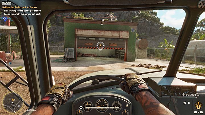 With your newly acquired truck, you must reach the gas station indicated on the map - Far Cry 6: Second Son - walkthrough - Operations - Madrugada - Far Cry 6 Guide