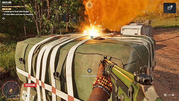 На вражеском форпосте есть 4 локации с припасами, и вы можете посещать их в любом порядке - Far Cry 6: Juan of a Kind - прохождение - Операции - Пролог - Руководство по Far Cry 6