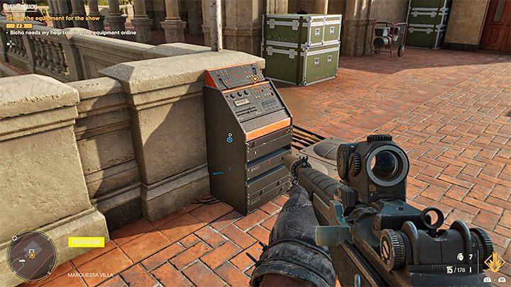 When the fight is over, talk to Bicho, who will appear in the mansion - Far Cry 6: Guerrilla Radio - walkthrough - Valle De Oro - Far Cry 6 Guide