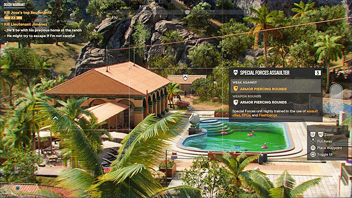 The last location to visit is the De Francisca Ranch, and just like the previous two locations, you shouldn't skip the reconnaissance - Far Cry 6: Death Warrant - walkthrough - Operations - Madrugada - Far Cry 6 Guide