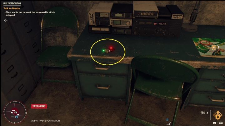You'll find this USB Stick in the main building of the Acunna Farmland - Far Cry 6: USB Songs - list, locations - Other - Far Cry 6 Guide