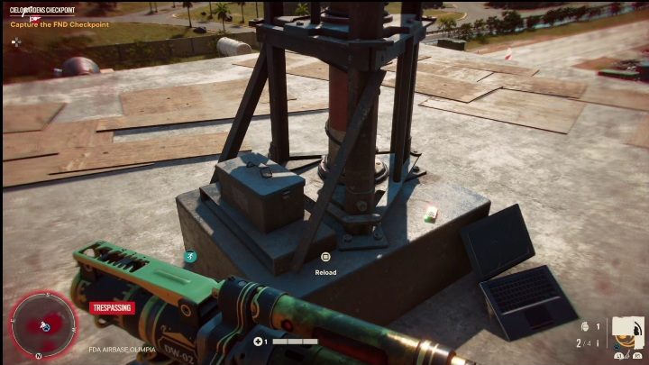 This flash drive lies on the very top of a building, on a metal object - Far Cry 6: USB Songs - list, locations - Other - Far Cry 6 Guide