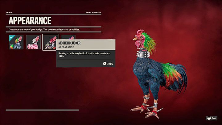 When a new window opens, find the Motherclucker skin - Far Cry 6: Trophies/Achievements - list - Trophy Guide - Far Cry 6 Guide