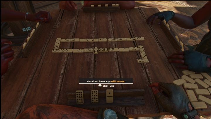 Während des Spiels kann man keine weiteren Spielsteine ​​bekommen – Far Cry 6: Minispiele – Dominosteine ​​und Hahnenkämpfe – Grundlagen – Far Cry 6 Guide