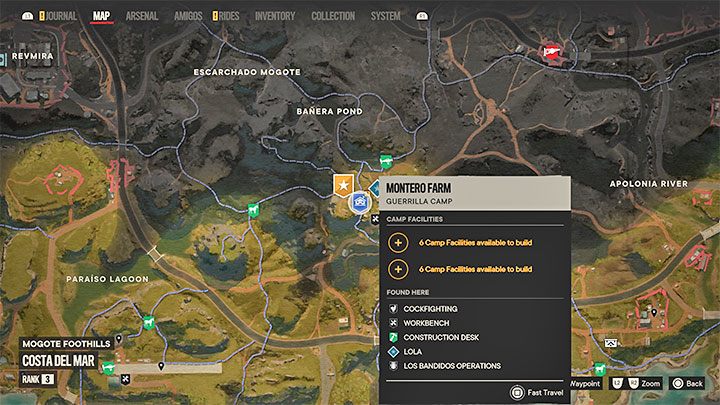 Montero Farm ist ein Rebellenversteck in der Region Madrugada – Far Cry 6: Guerillalager und ihre Erweiterung – Grundlagen – Far Cry 6 Guide