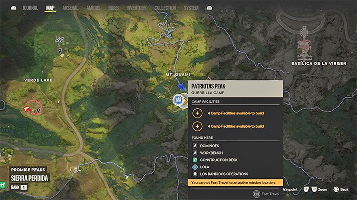 Patriotas Peak ist ein Rebellenversteck in der Region El Este – Far Cry 6: Guerillalager und ihre Erweiterung – Grundlagen – Far Cry 6 Guide