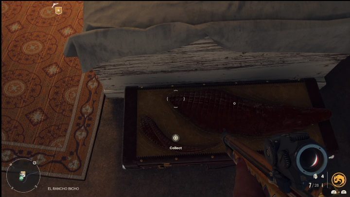You will find this weapon in a room - right next to the weapon workbench and the vehicle summoning area - Far Cry 6: Rifles, Unique weapons - list - Unique weapons - Far Cry 6 Guide