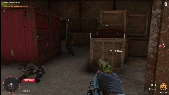 The gun crate can be found in a warehouse - Far Cry 6: Submachine Guns, Unique weapons - list - Unique weapons - Far Cry 6 Guide