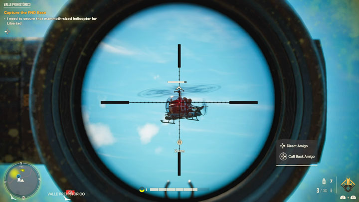 Sie können ein Scharfschützengewehr verwenden, um den Hubschrauberpiloten zu erschießen – Far Cry 6: Hubschrauber – wie zerstört man?  - FAQ – Far Cry 6-Leitfaden