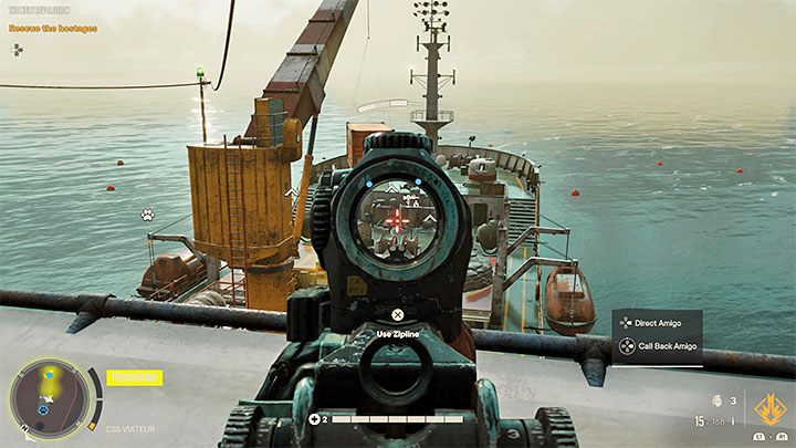 Your task is to get rid of all the enemies aboard the ship, which you can do either silently or in open combat - Far Cry 6: The New Revolution - walkthrough - El Este - Far Cry 6 Guide