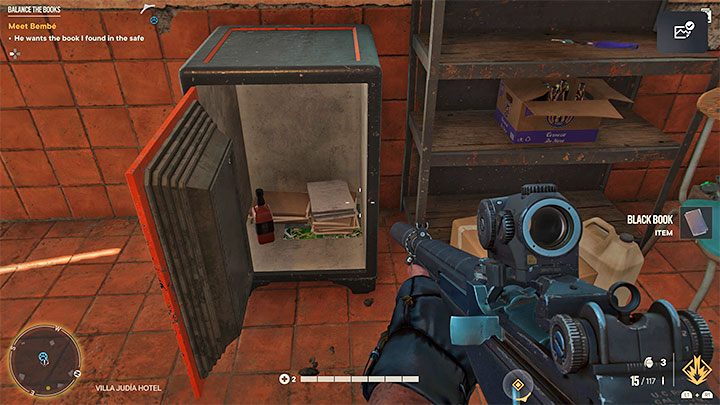 Once you unlock access to the new room, you will find a safe which you can open right away - Far Cry 6: Balance the Books - walkthrough - Operations - Valle De Oro - Far Cry 6 Guide