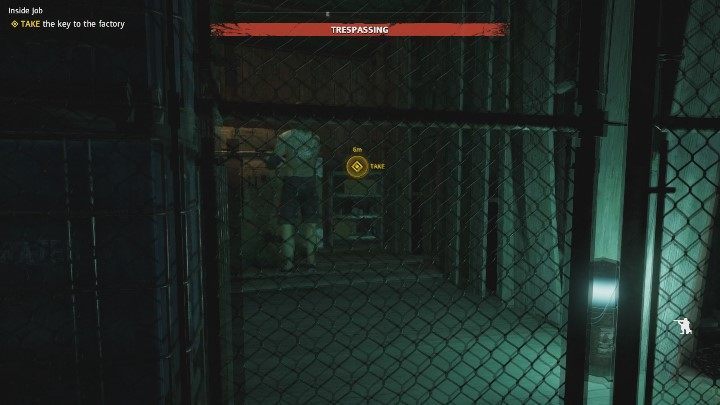 On the left, you will see another enemy and the key you need to get - Inside Job | Far Cry New Dawn Walkthrough - Story Missions - Far Cry New Dawn Guide