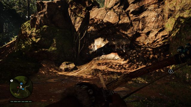 The painting is on the wall, by the hill - Hunter caches - Far Cry Primal -...