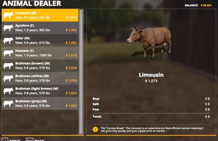 Farming Simulator 19: Seasons 19 - Farm animals 