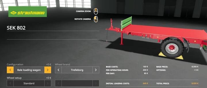 You can transport bales on various wagons and trailers - Baling technology and hay in Farming Simulator 19 - List of vehicles and machines - Farming Simulator 19 Guide and Tips