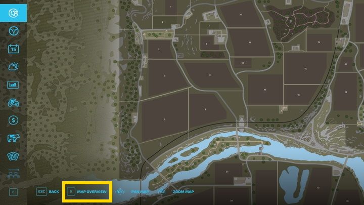 If by chance "you clicked something and everything disappeared", i - Farming Simulator 22: Monitoring growth - Field work - Farming Simulator 22 Guide