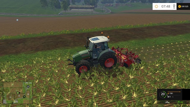Removing leaves is a time-consuming task and it cannot be given to your workers. - Growing plants - preparation, harvest and selling - Basics - Farming Simulator 15 Game Guide
