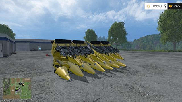 Model: 980CF 12R - Headers - Machines - Farming Simulator 15 Game Guide