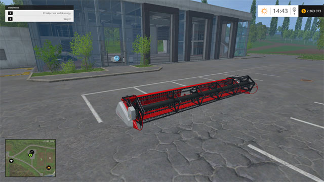 Model: Power Stream 900 - Headers - Machines - Farming Simulator 15 Game Guide