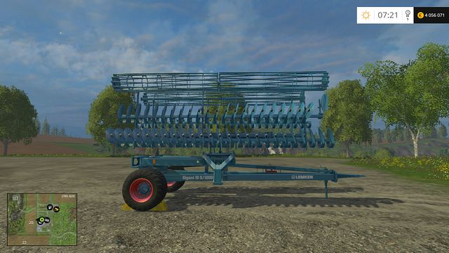 Model: Heliodor Gigant 10/1200 - Cultivators - Machines - Farming Simulator 15 Game Guide