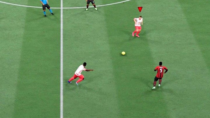 It's worth noting that after performing a one touch pass, the initiating player will always run forward a bit, signalling it by quickly moving their hand in a specific direction - FIFA 22: Passes - Basics - FIFA 22 Guide
