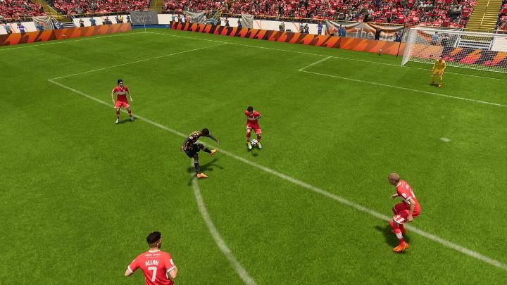In vielen FIFA 23-Spielen müssen Sie einen Torschuss abwehren, um ihn nicht zu verlieren – FIFA 23: Verteidigungsspiele – grundlegende und fortgeschrittene Techniken – Grundlagen – FIFA 23-Leitfaden