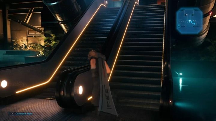 Now follow the hallways to the next card reader - use it - Final Fantasy 7 Remake: The Belly Of The Beast, walkthrough - Chapters - Final Fantasy 7 Remake Guide