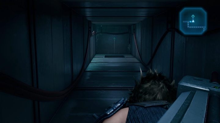 Now go down the stairs and go to the escalator room - Final Fantasy 7 Remake: The Belly Of The Beast, walkthrough - Chapters - Final Fantasy 7 Remake Guide