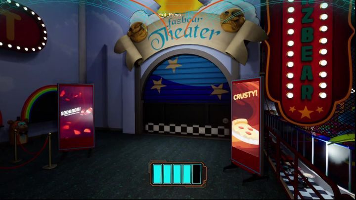 Enter the area - FNAF SB: Thrill Seeker - walkthrough, solution - Walkthrough - FNAF Security Breach Guide