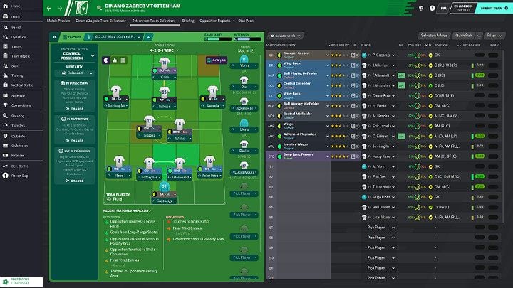 Youve analyzed the scouts report and played a sparring match - How to prepare for a match in Football Manager 2020 - Basics - Football Manager 2020 Guide