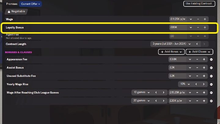 The Loyalty bonus in Football Manager 2022 is monthly, but it's forfeited when the player requests to be transfered to another club - Football Manager 2022: Loyalty bonus - what is it? - FAQ - Football Manager 2022 Guide