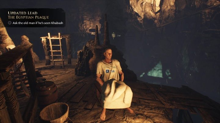 This is where you'll come across the man you need to talk to - The Forgotten City: Egyptian Plaque - walkthrough - Part 4 - The Forgotten City Guide