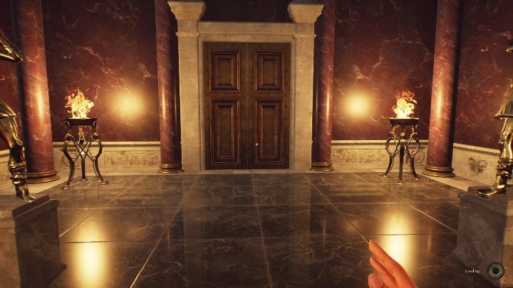 Inside, you will find a small "puzzle" - The Forgotten City: Temple - walkthrough - Part 5 - The Forgotten City Guide