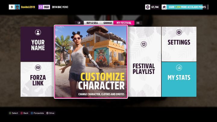 It is worth remembering that you can also change the appearance of your character later in the game - Forza Horizon 5: Changing the characters appearance - Guide - Forza Horizon 5 Guide
