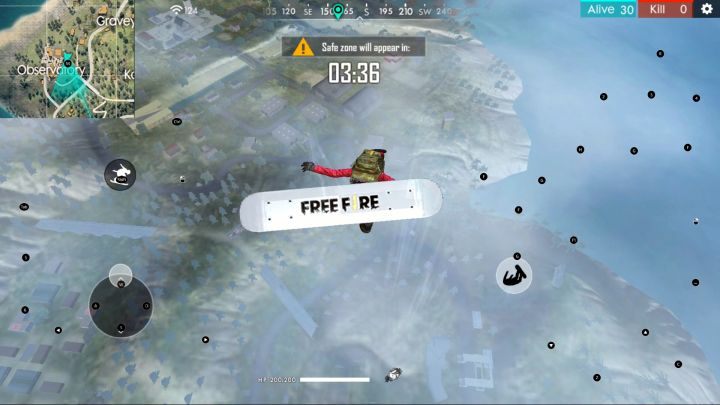 Landing And The Beginning Of Gameplay In Garena Free Fire Garena Free Fire Guide Gamepressure Com