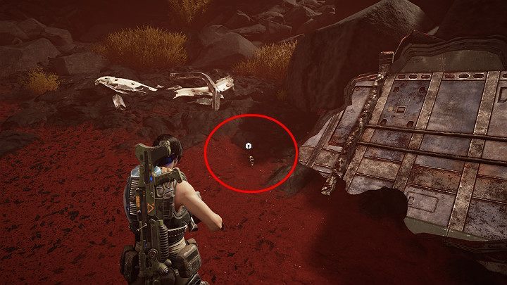 Turn left just outside the barbed wire surrounding the facility - Act 3 Chapter 3 - Some Assembly Required | Gears 5 Walkthrough - Act III - Gears 5 Guide