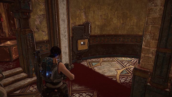The yellow chest a little further ahead contains another component - Chapter 3 - Some Assembly Required | Gears 5 Walkthrough - Act III - Gears 5 Guide