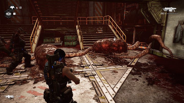 Enter the building and open up the pods to save the nomads - Chapter 3 - Some Assembly Required | Gears 5 Walkthrough - Act III - Gears 5 Guide