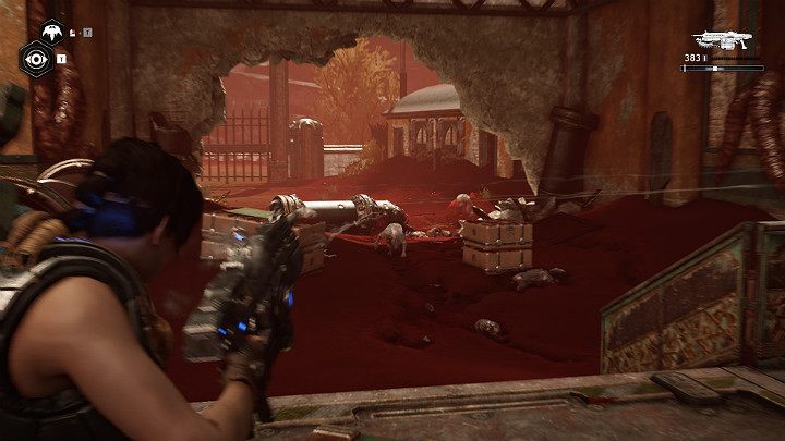While moving towards the cosmonaut training facility, make a stop at the pumping station - Chapter 3 - Some Assembly Required | Gears 5 Walkthrough - Act III - Gears 5 Guide