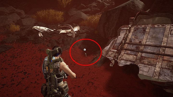 Turn left just outside the barbed wire surrounding the facility - Chapter 3 - Some Assembly Required | Gears 5 Walkthrough - Act III - Gears 5 Guide